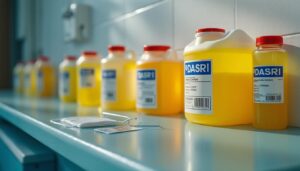 Conteneurs des DASRI : Sécurité et normes pour déchets médicaux