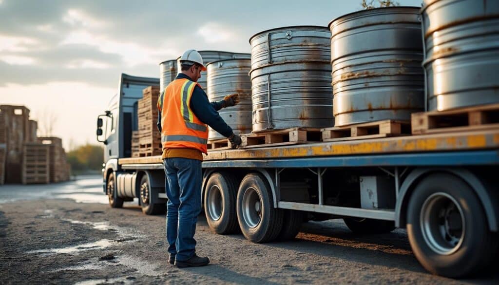 Organiser sa logistique industrielle grâce au transport sur plateau camion