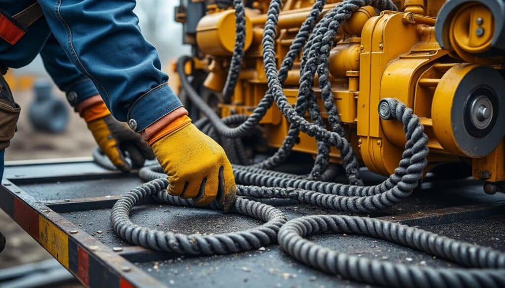 Sécuriser les engins lourds sur un plateau camion : les bonnes pratiques