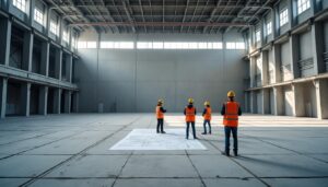 Le dimensionnement d'une poutre béton pour un hall industriel