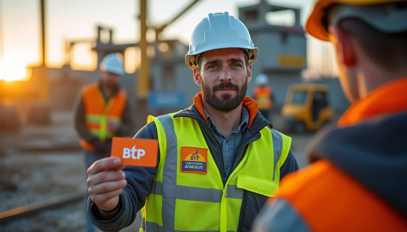 Illustration: Comprendre le rôle et la nature de la carte BTP pour les intérimaires