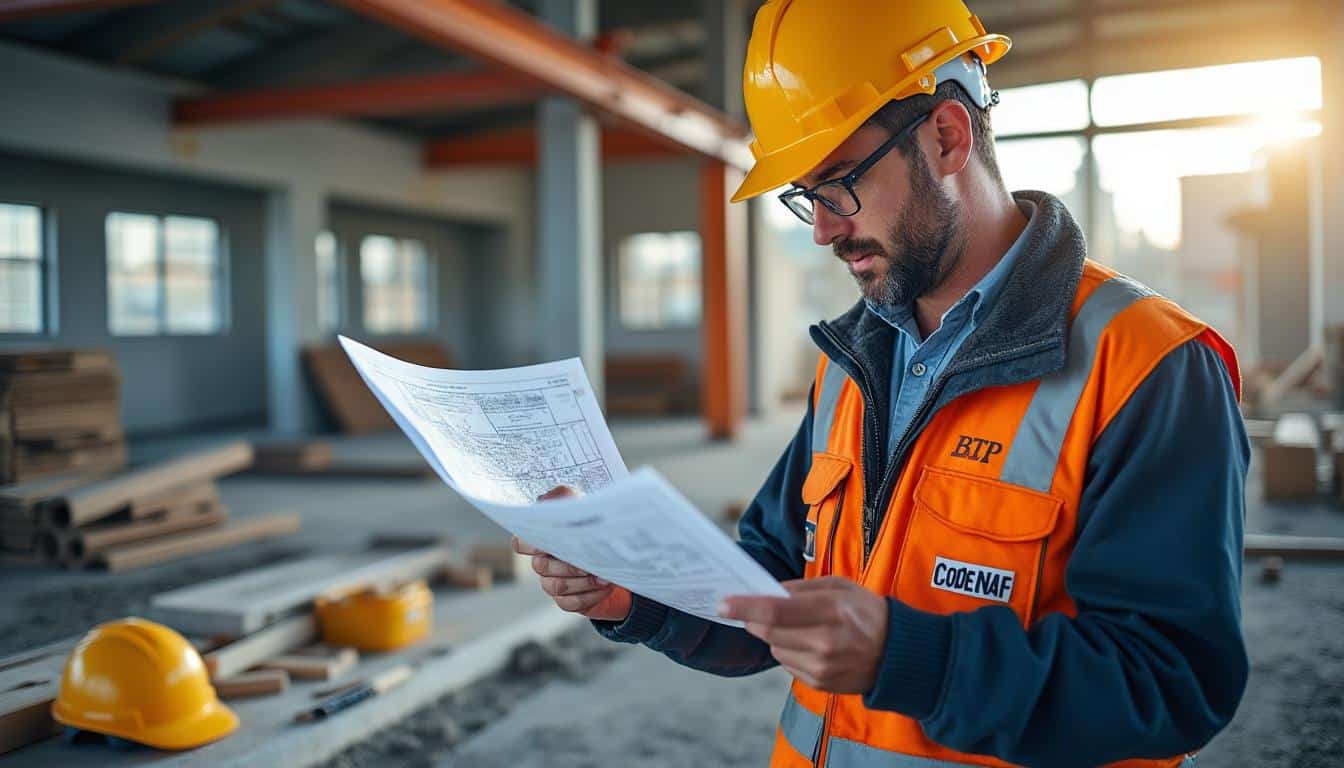 Code NAF dans le BTP : guide complet pour bien choisir