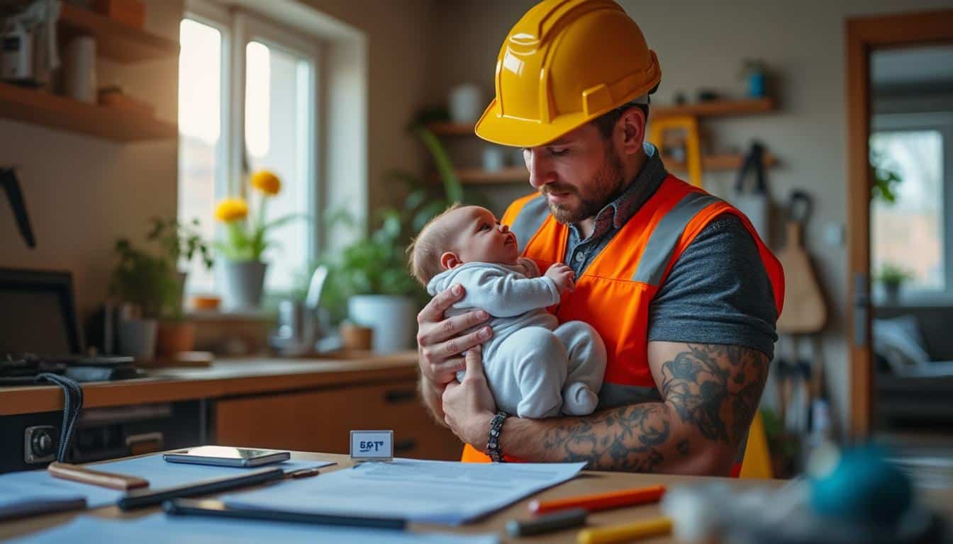 Illustration: Comprendre le congé paternité dans le cadre du régime Pro BTP