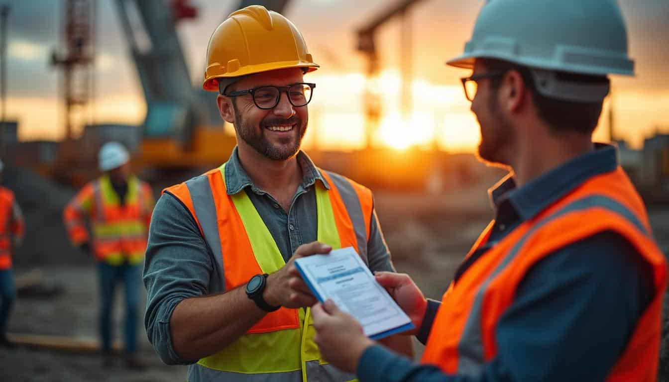 Illustration: Pourquoi le passeport de sécurité intérim dans le BTP est un atout majeur pour les intérimaires et les entreprises