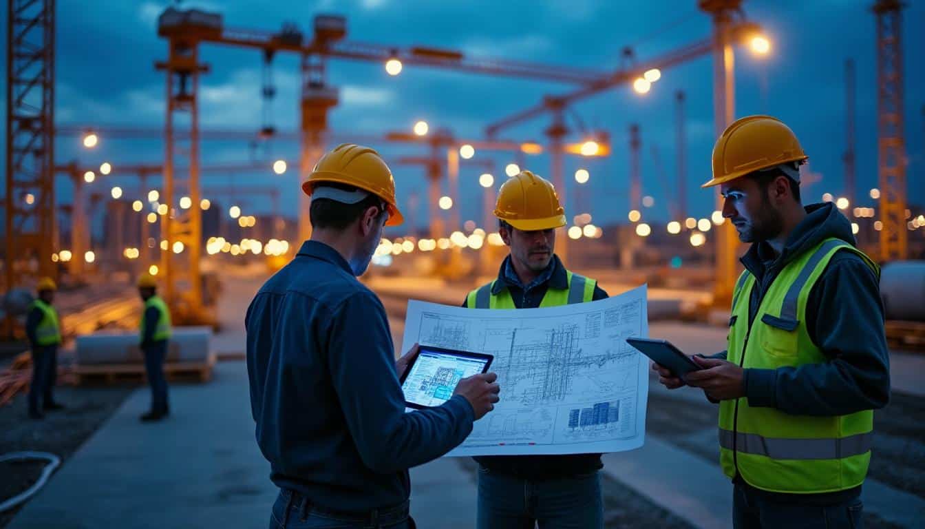 Illustration: Comprendre la prévision dans le secteur du BTP à l’horizon 2025