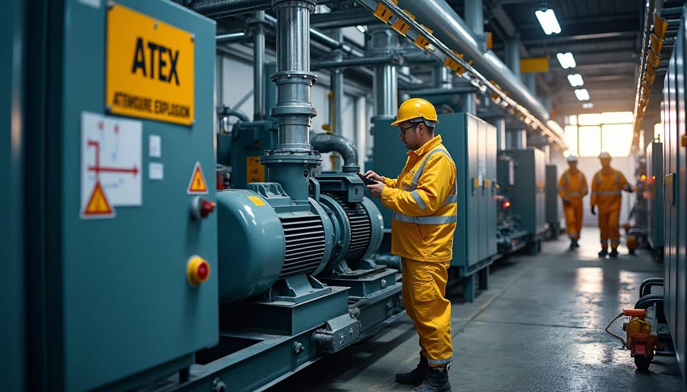 Illustration: Comprendre les moteurs électriques adaptés aux environnements explosifs