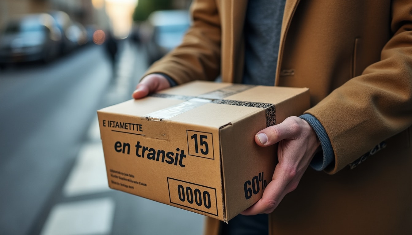 Que veut dire le colis en transit ? Comprendre ce statut clé