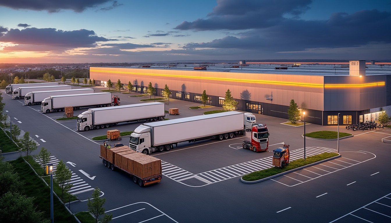 Illustration: Pourquoi le site logistique de Réau est-il un hub incontournable en Île-de-France ?