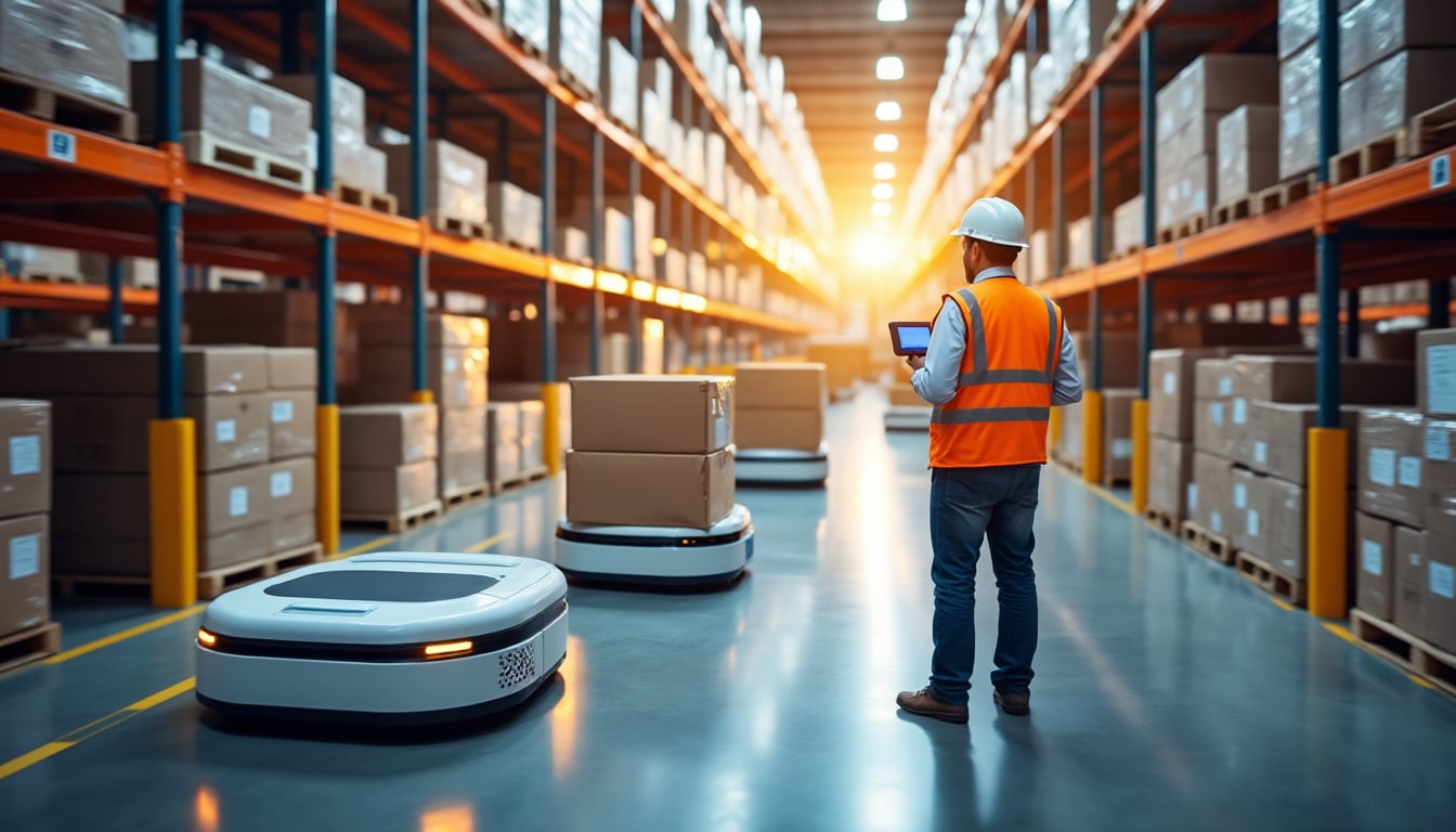 Illustration: Comprendre les bases de l’automatisation dans un entrepôt