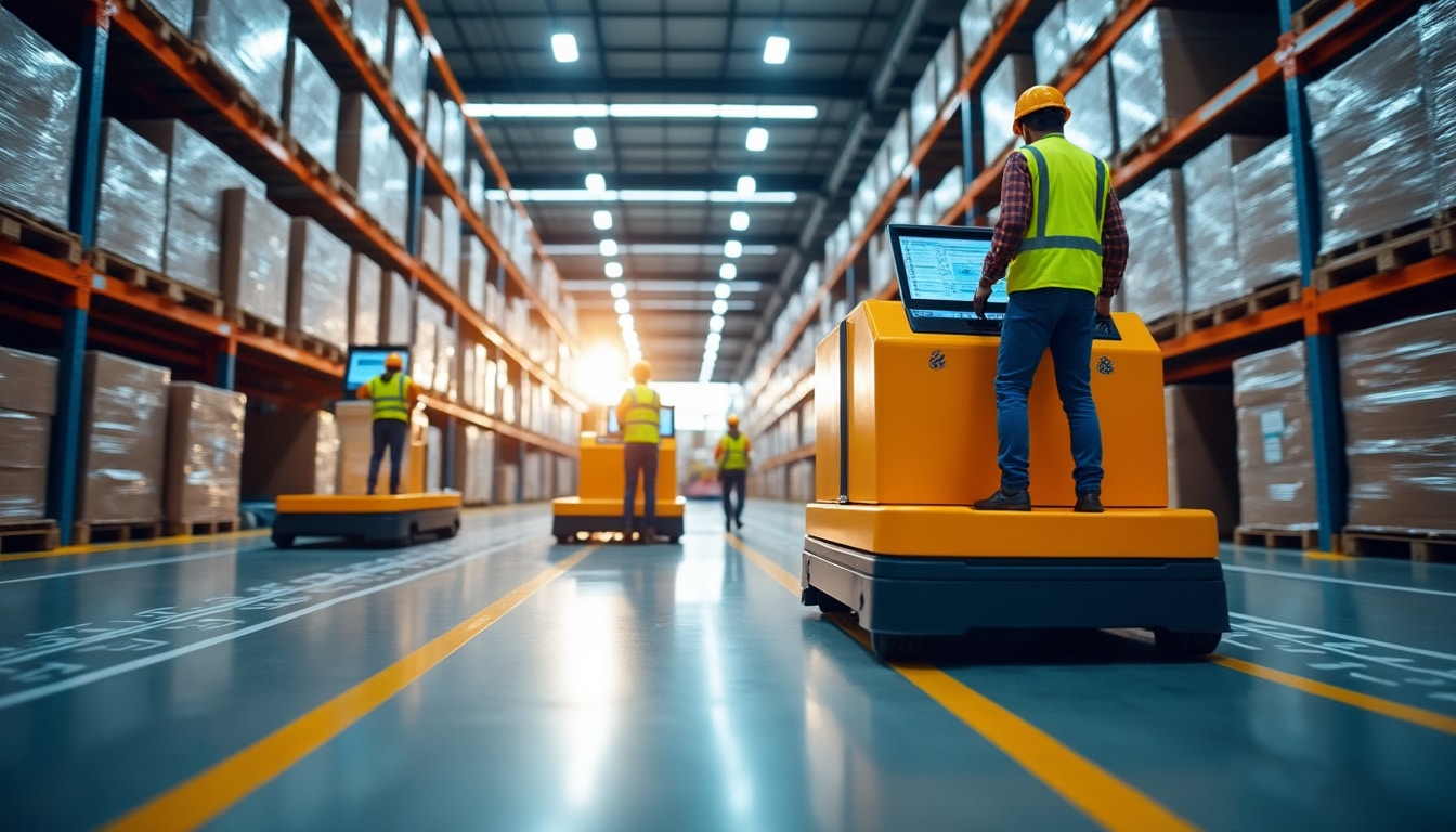 Automatisation de l’entrepôt : boostez productivité et sécurité