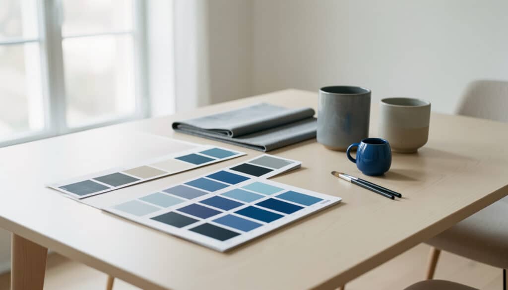 Bleu acier : code couleur, nuances et bonnes associations