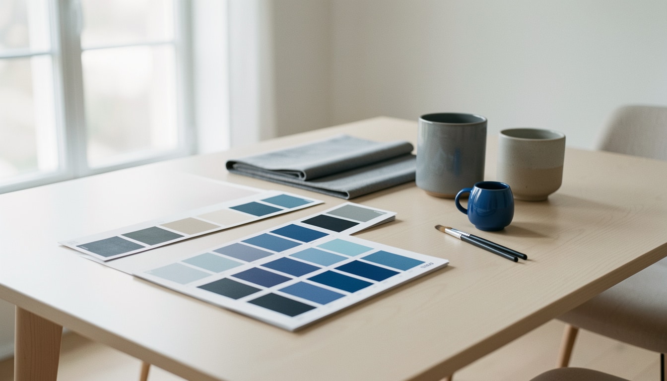 Bleu acier : code couleur, nuances et bonnes associations