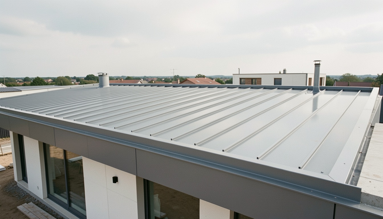 Toiture-terrasse en bac acier : usages et limites